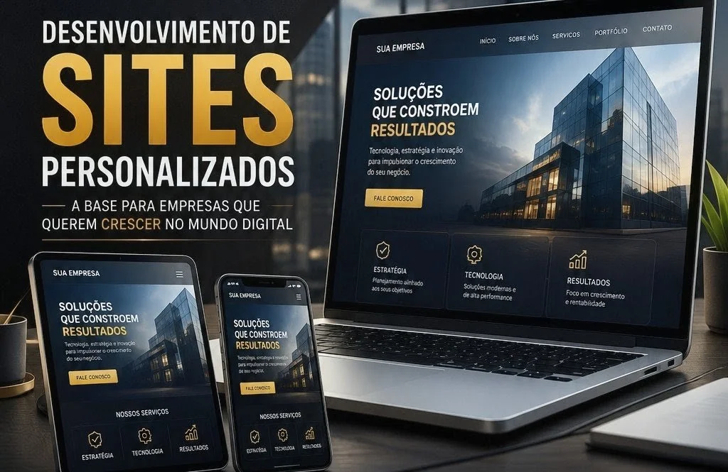 Desenvolvimento de Sites Personalizados: A Base para Empresas que Querem Crescer no Mundo Digital